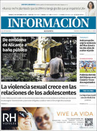 Portada de Diario Información (España)