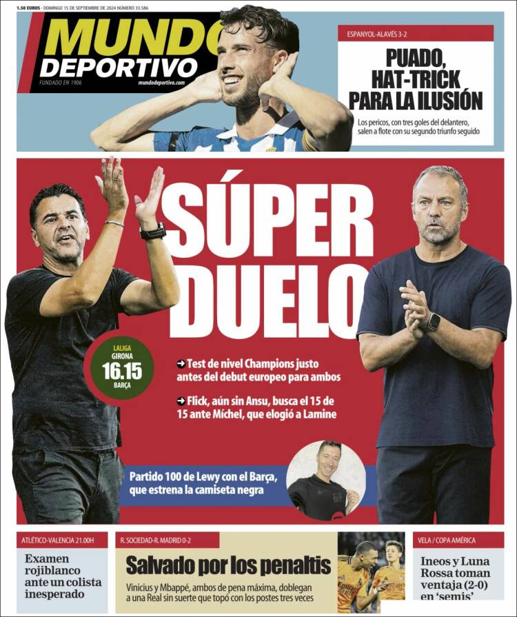 Portada de El Mundo Deportivo (España)