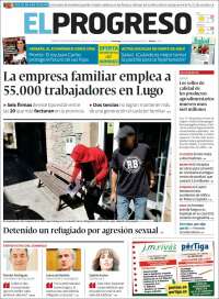 Portada de El Progreso (España)