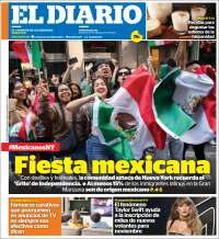 Portada de El Diario NY (USA)