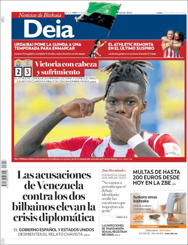 Portada de Deia (España)