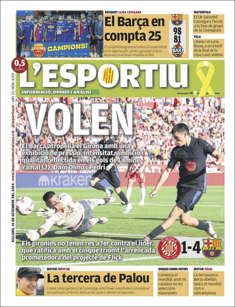 Portada de L'Esportiu (España)