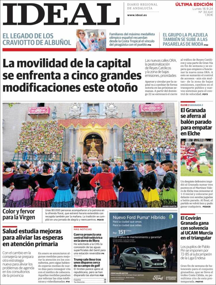 Portada de Ideal (España)