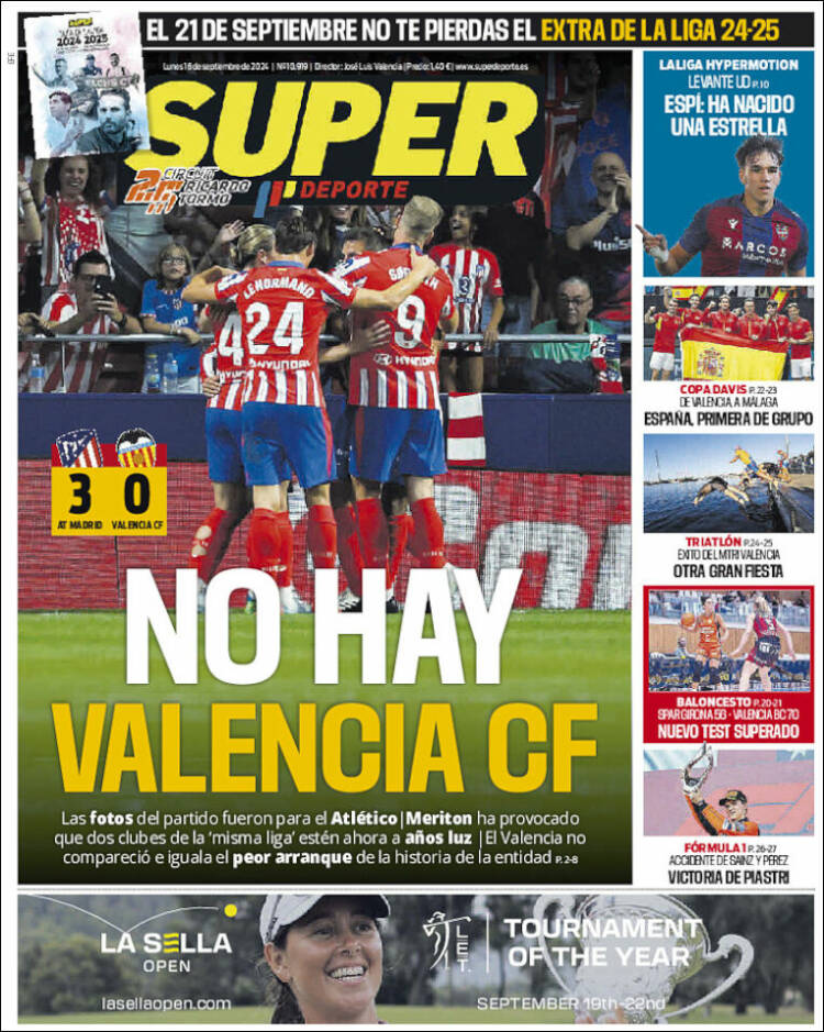 Portada de Superdeporte (España)