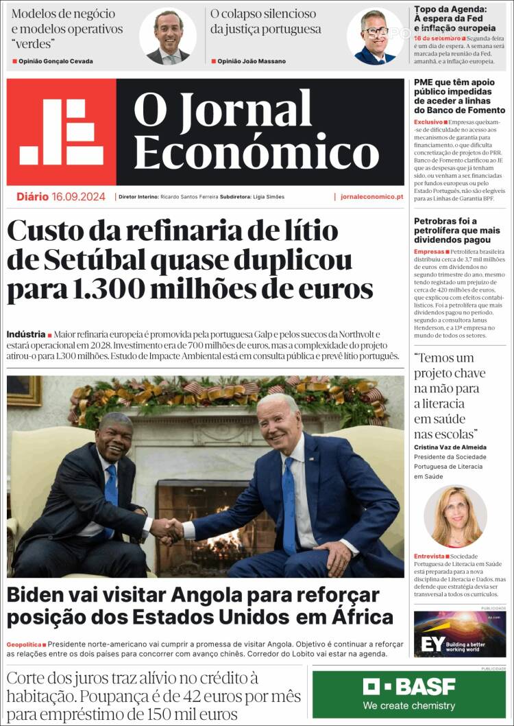 Portada de Oje (Portugal)