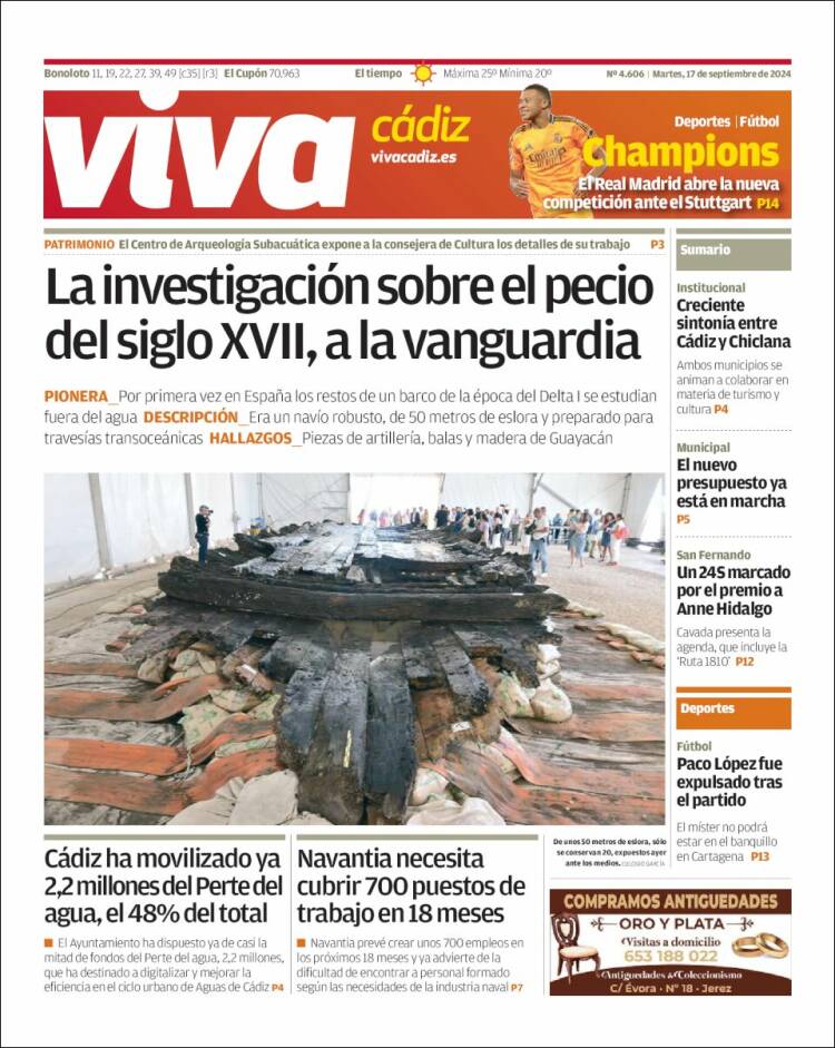 Portada de Información - Cadiz (España)