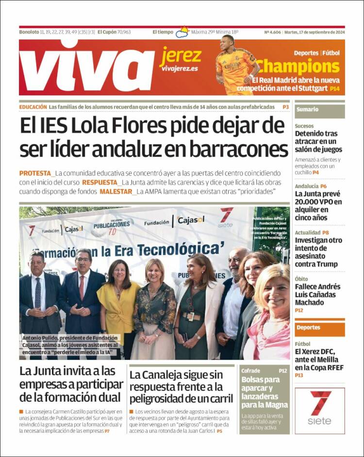 Portada de Información - Jerez (España)