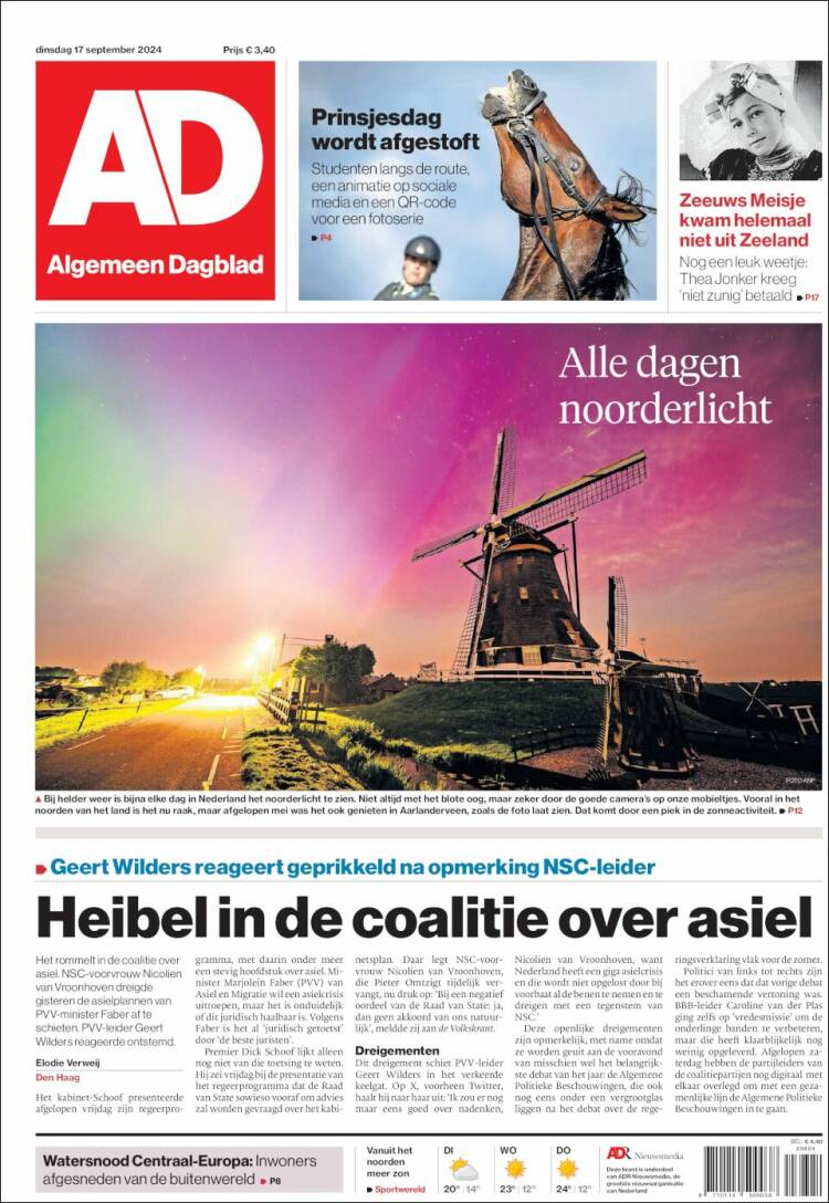 Portada de AD (Pa&iacute;ses Bajos)