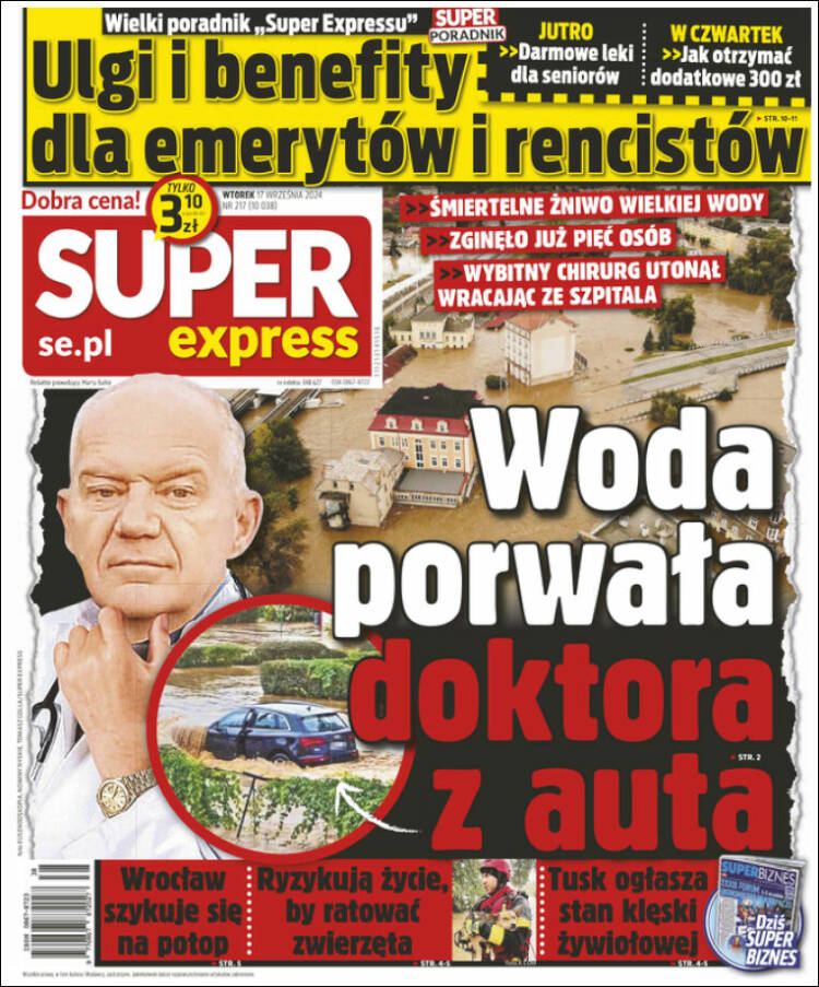 Portada de Super Express (Polonia)
