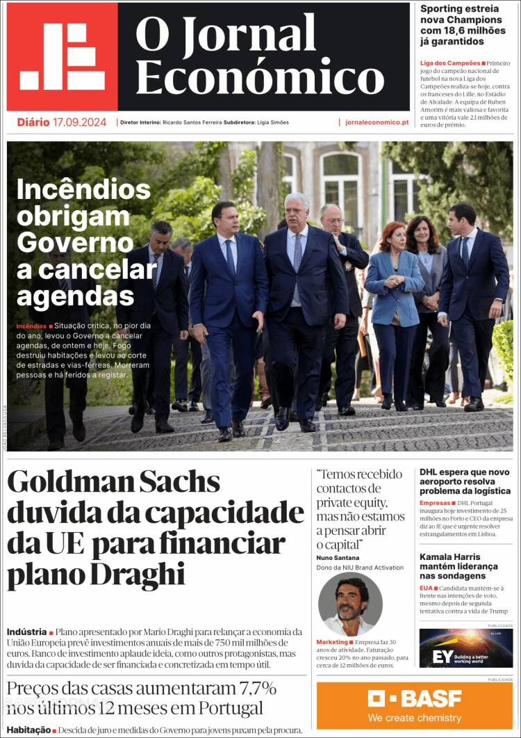 Portada de Oje (Portugal)