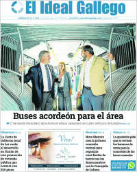 Portada de El Ideal Gallego (España)