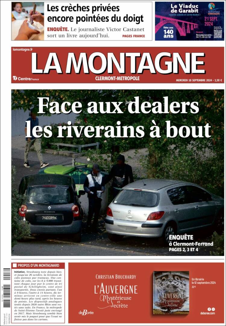 Portada de La Montagne (Francia)