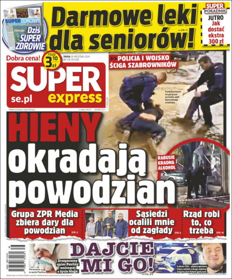 Portada de Super Express (Polonia)