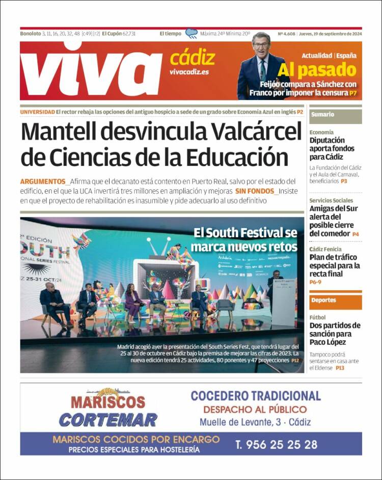 Portada de Información - Cadiz (España)