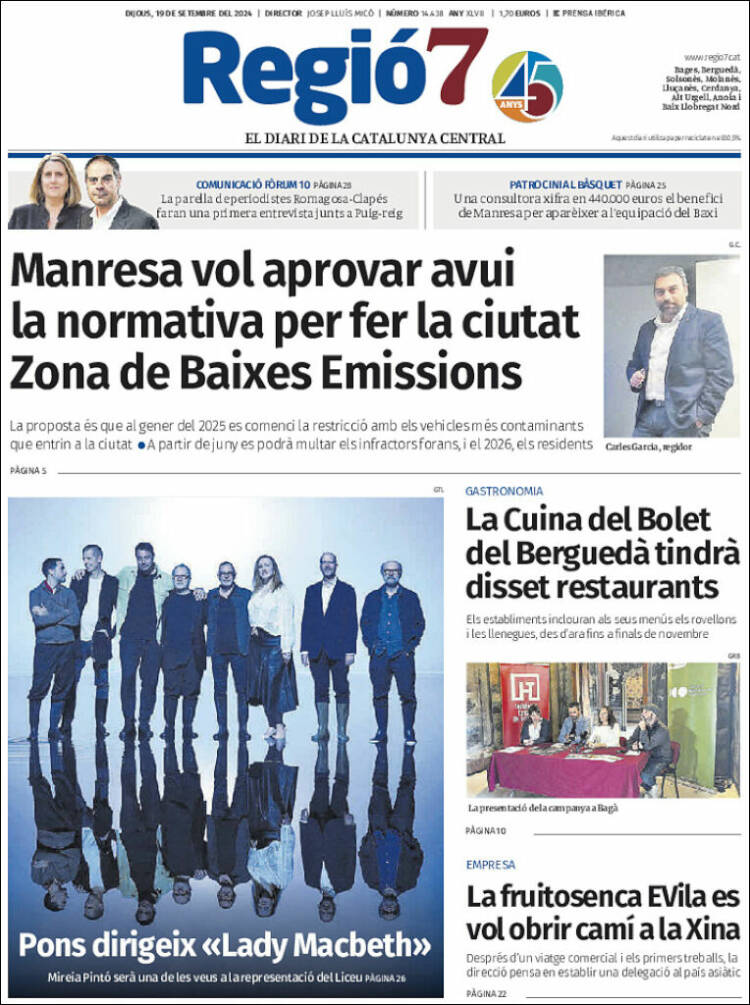 Portada de Regio7 (España)