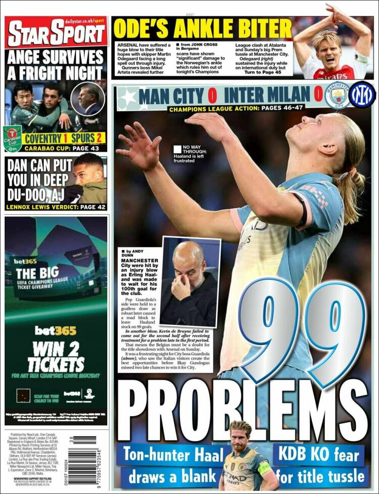 Portada de Star Sport (Reino Unido)