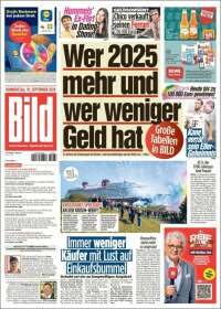 Portada de Bild (Alemania)