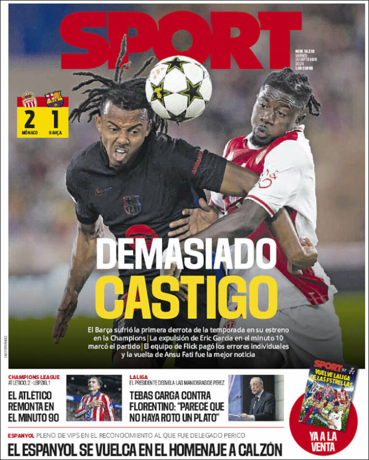 Portada de Sport (España)