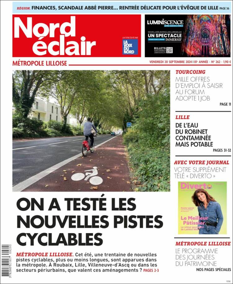 Portada de Nord Éclair (Francia)