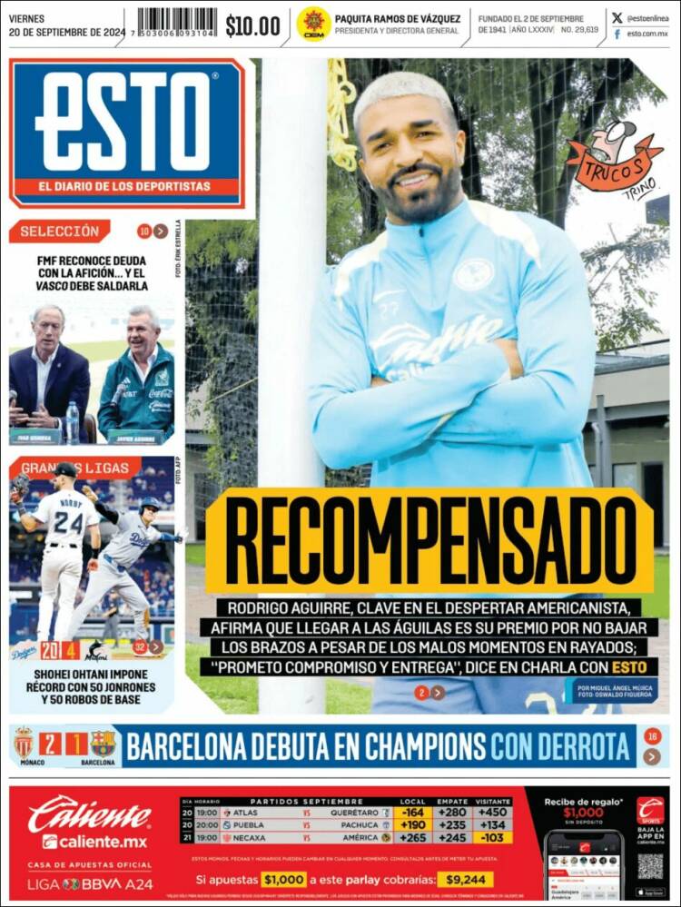 Portada de Esto (M&eacute;xico)