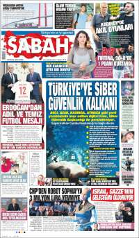 Portada de Sabah (Turquía)