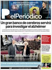 Portada de El Periódico (España)