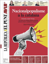 Portada de El Punt Avui (España)