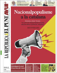 Portada de El Punt Avui - Girona (España)