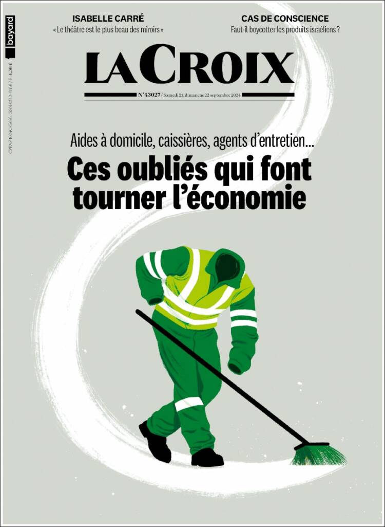 Portada de La Croix (Francia)