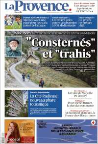 Portada de La Provence (Francia)