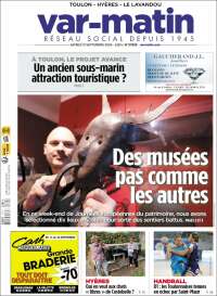 Portada de Var-Matin (Francia)