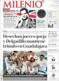 Portada de Milenio - Jalisco (M&eacute;xico)