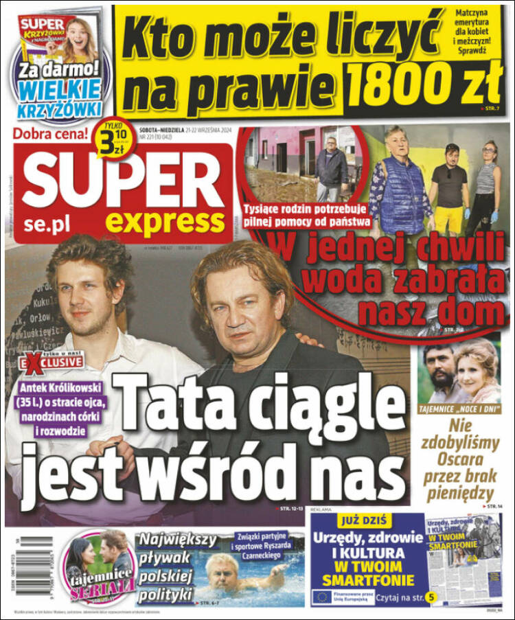 Portada de Super Express (Polonia)