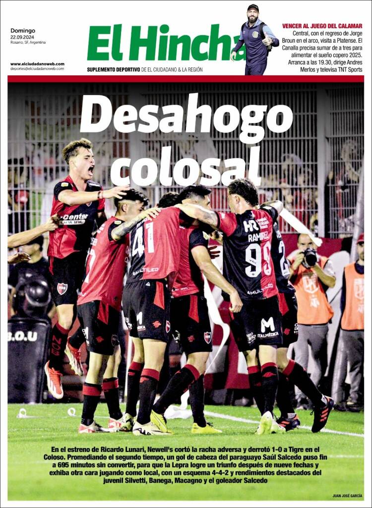 Portada de El Hincha (Argentina)