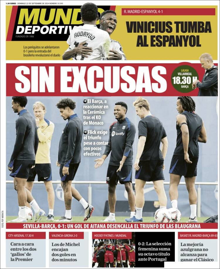 Portada de El Mundo Deportivo (España)