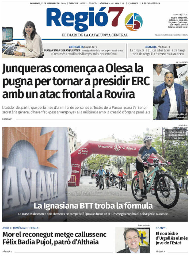 Portada de Regio7 (España)