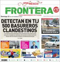 Portada de Frontera (México)