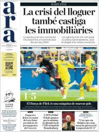 Portada de Ara (España)