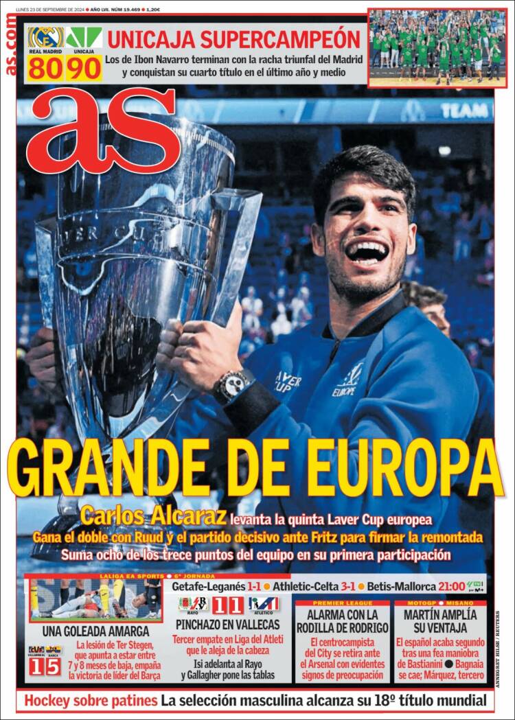 Portada de As (España)