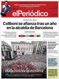 Portada de El Periódico (España)