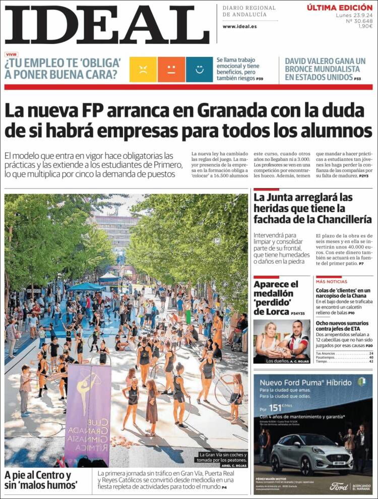 Portada de Ideal (España)