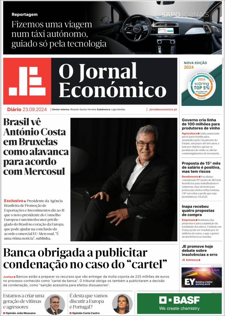 Portada de Oje (Portugal)