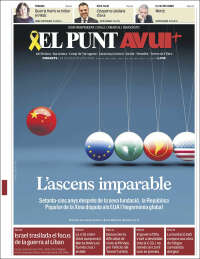 Portada de El Punt Avui (España)