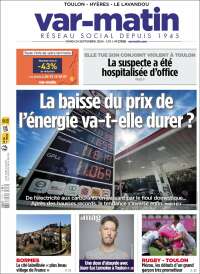 Portada de Var-Matin (Francia)