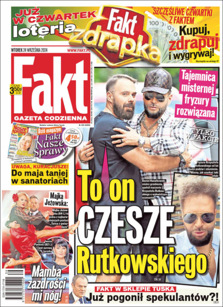 Portada de Fakt (Polonia)