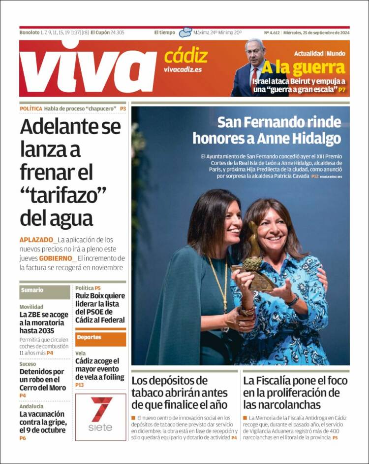 Portada de Información - Cadiz (España)