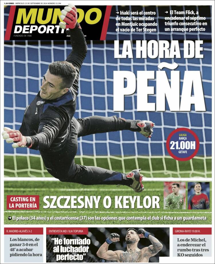 Portada de El Mundo Deportivo (España)