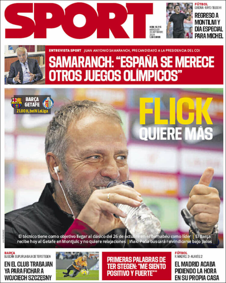 Portada de Sport (España)