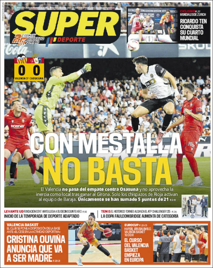 Portada de Superdeporte (España)