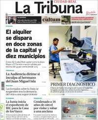 Portada de La Tribuna de Ciudad Real (España)